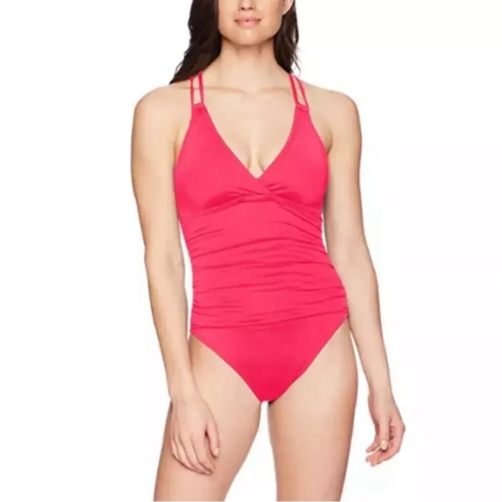 La Blanca “Island Goddess” One Piece Swimsuit in pink - Picture 11 of 13